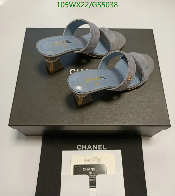 Women Shoes-Chanel Code: GS5038 $: 105USD