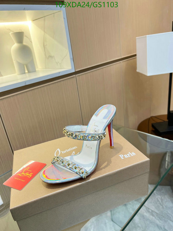 Women Shoes-Christian Louboutin Code: GS1103 $: 109USD