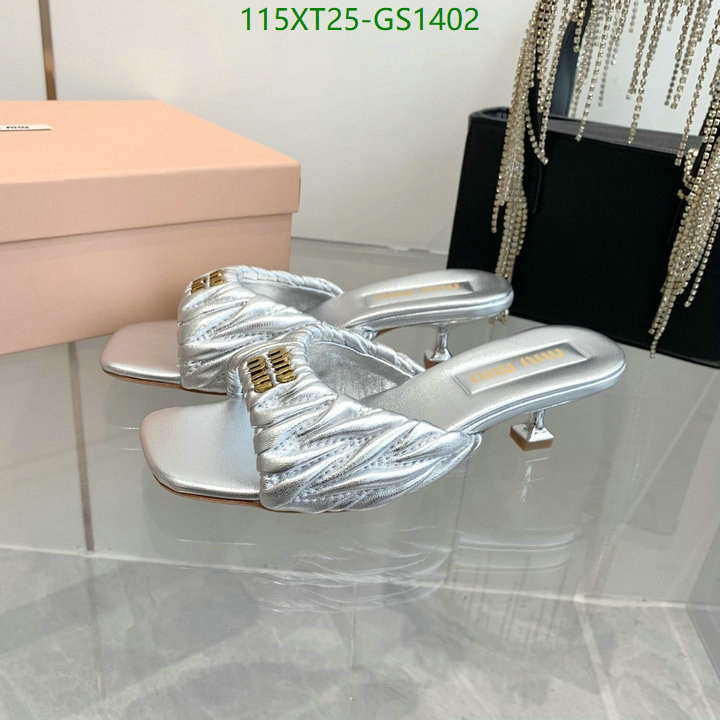 Women Shoes-Miu Miu Code: GS1402 $: 115USD