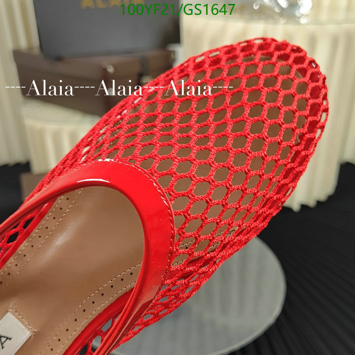 Women Shoes-ALAIA Code: GC1647 $: 100USD