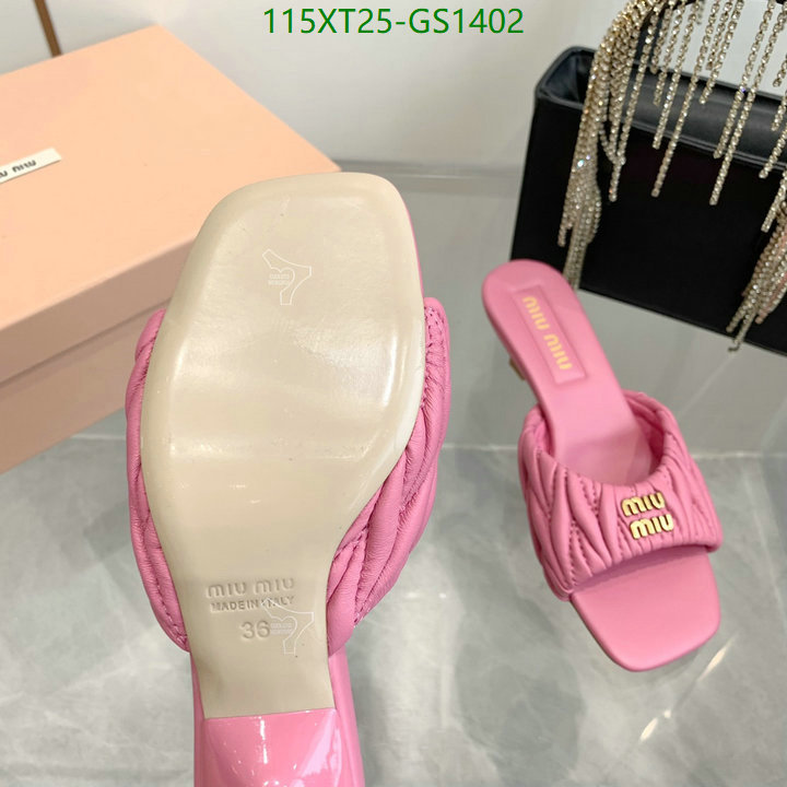 Women Shoes-Miu Miu Code: GS1402 $: 115USD