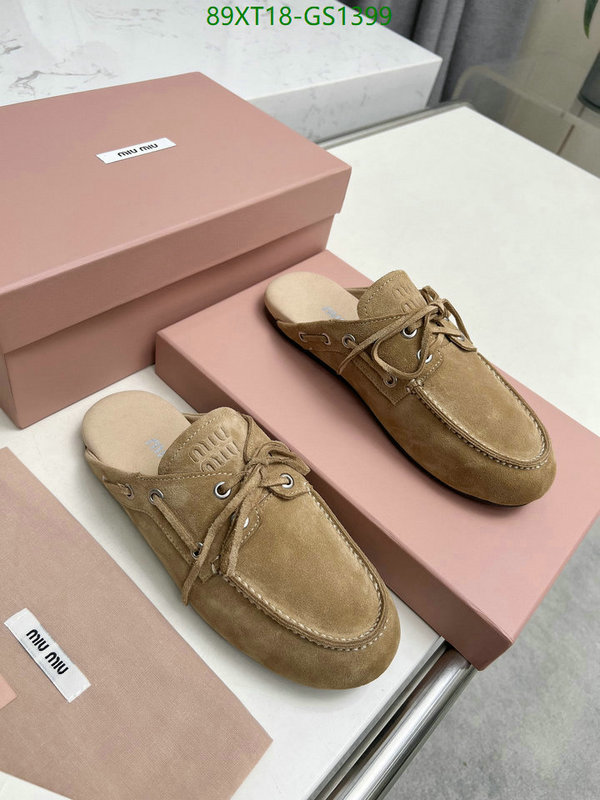Women Shoes-Miu Miu Code: GS1399 $: 89USD