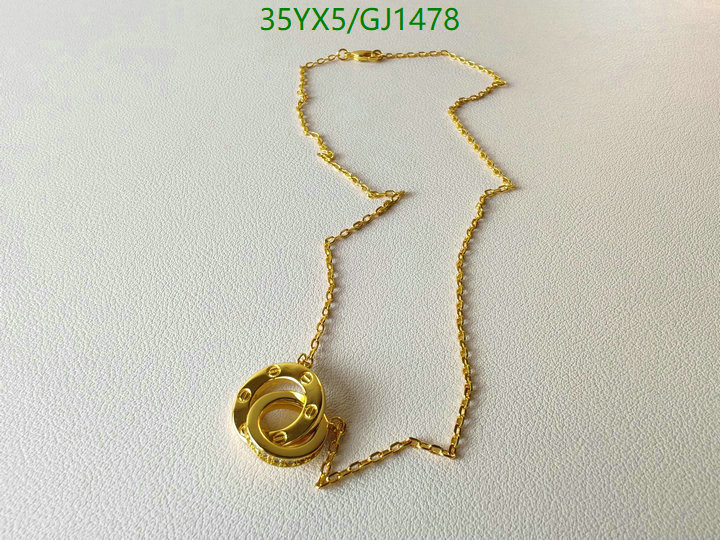 Jewelry-Cartier Code: GJ1478 $: 35USD