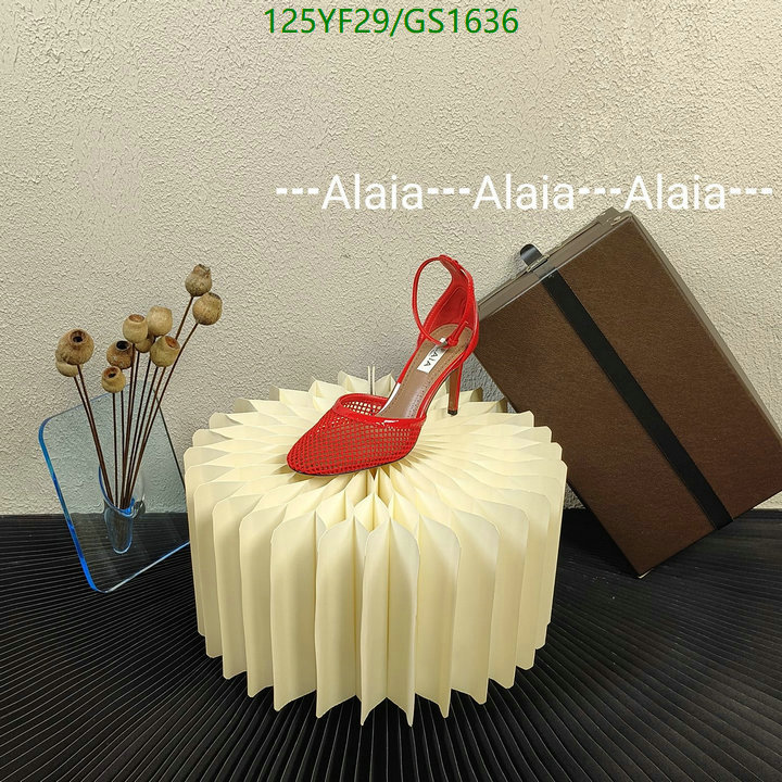 Women Shoes-ALAIA Code: GC1636 $: 125USD
