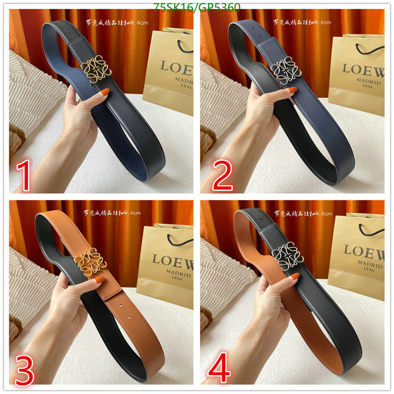 Belts-Loewe Code: GP5360 $: 75USD