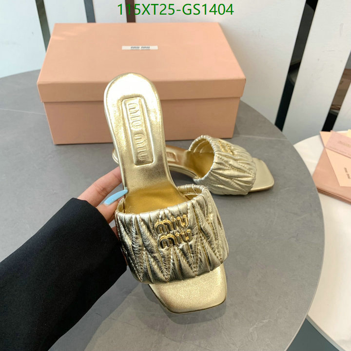 Women Shoes-Miu Miu Code: GS1404 $: 115USD