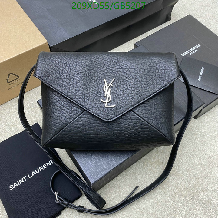 YSL Bag-(Mirror)-Crossbody- Code: GB5207 $: 209USD
