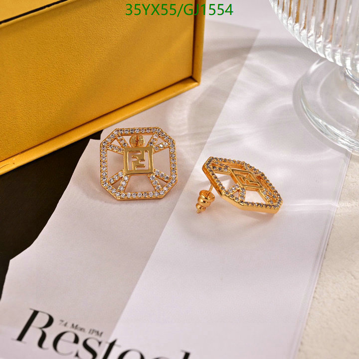 Jewelry-Fendi Code: GJ1554 $:35USD