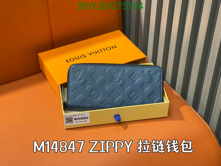 LV Bag-(Mirror)-Wallet- Code: GT5164 $: 99USD