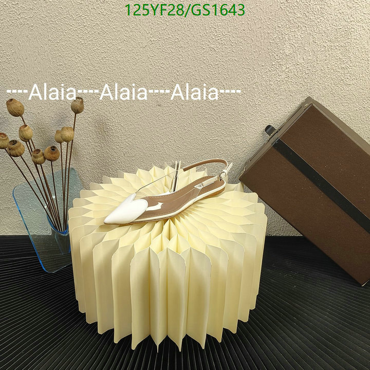 Women Shoes-ALAIA Code: GS1643 $: 125USD