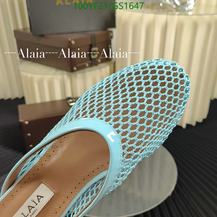Women Shoes-ALAIA Code: GC1647 $: 100USD