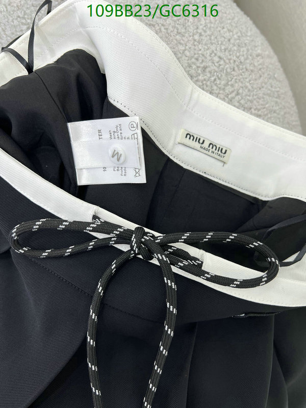 Clothing-MIUMIU Code: GC6316 $: 109USD