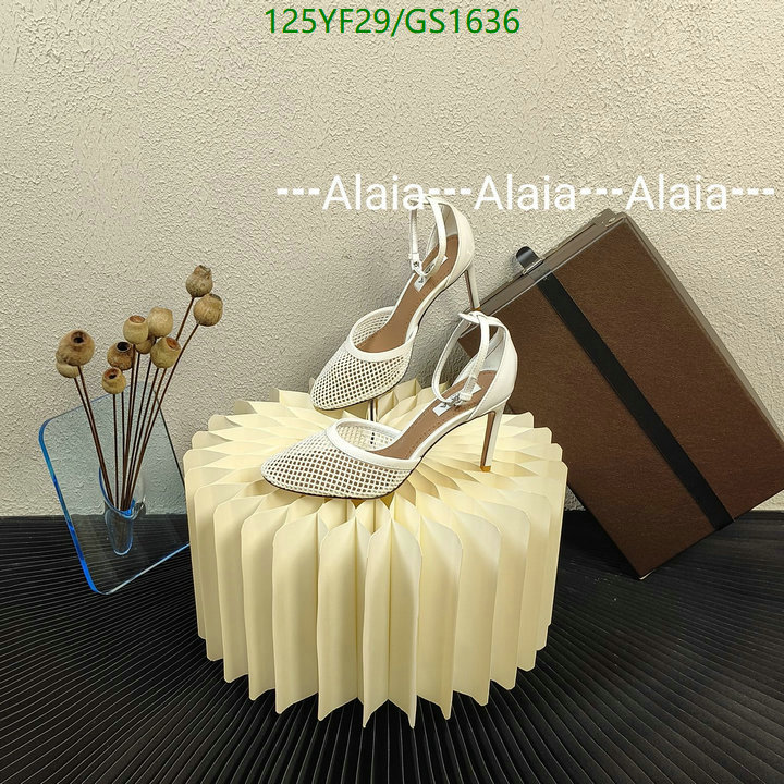Women Shoes-ALAIA Code: GC1636 $: 125USD