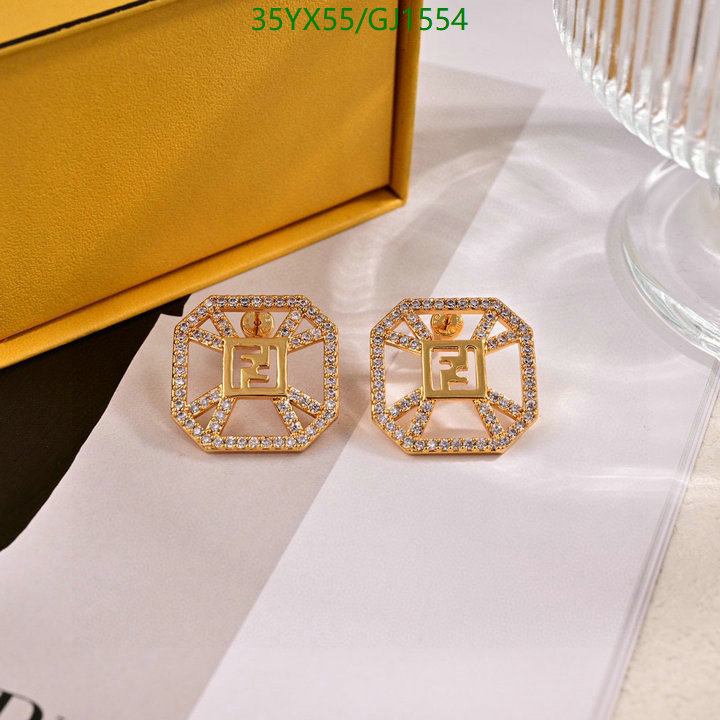 Jewelry-Fendi Code: GJ1554 $:35USD