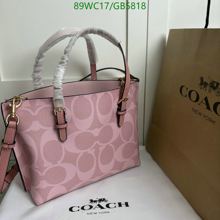 Coach Bag-(4A)-Handbag- Code: GB5818 $: 89USD