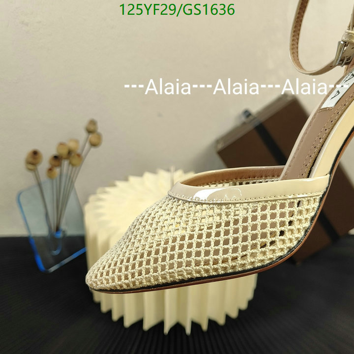 Women Shoes-ALAIA Code: GC1636 $: 125USD
