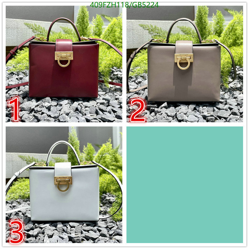 Ferragamo Bag-(Mirror)-Crossbody- Code: GB5224 $: 409USD