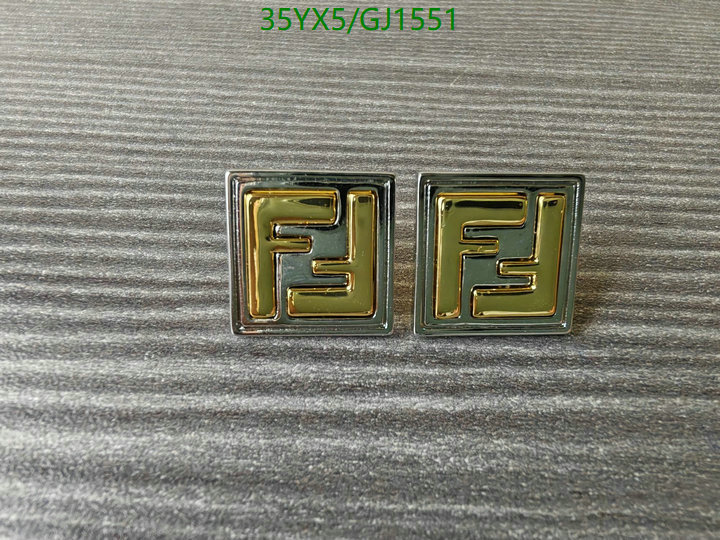 Jewelry-Fendi Code: GJ1551 $:35USD