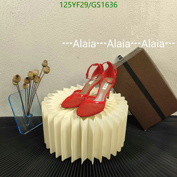 Women Shoes-ALAIA Code: GC1636 $: 125USD
