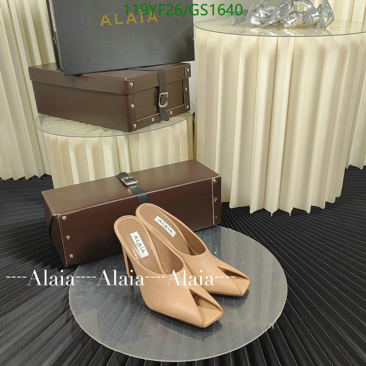 Women Shoes-ALAIA Code: GC1640 $: 119USD