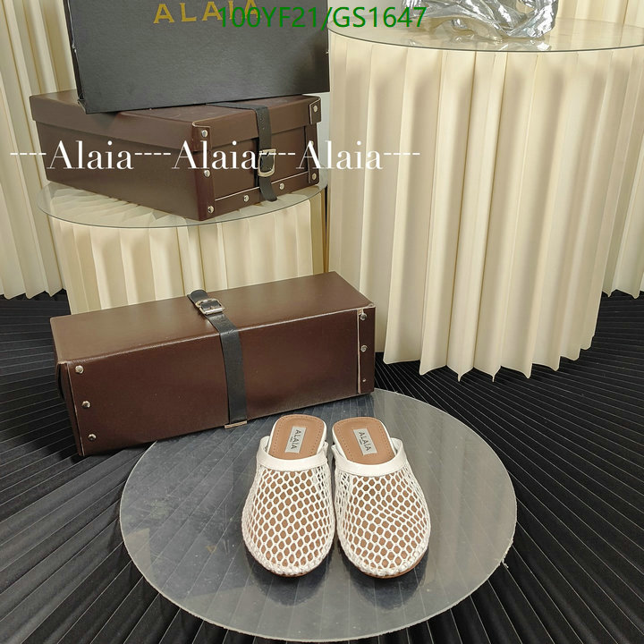 Women Shoes-ALAIA Code: GC1647 $: 100USD