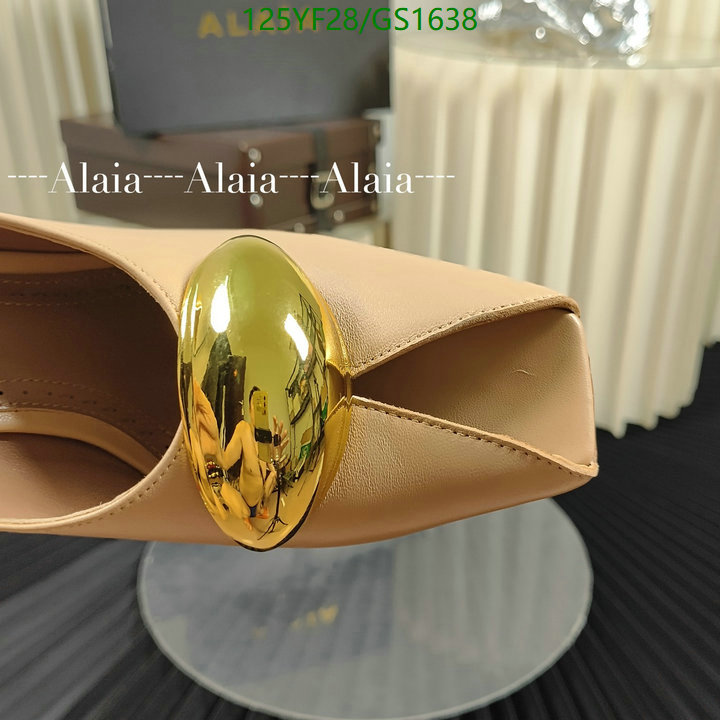 Women Shoes-ALAIA Code: GS1638 $: 125USD