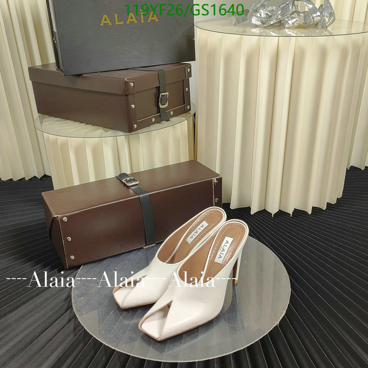 Women Shoes-ALAIA Code: GC1640 $: 119USD