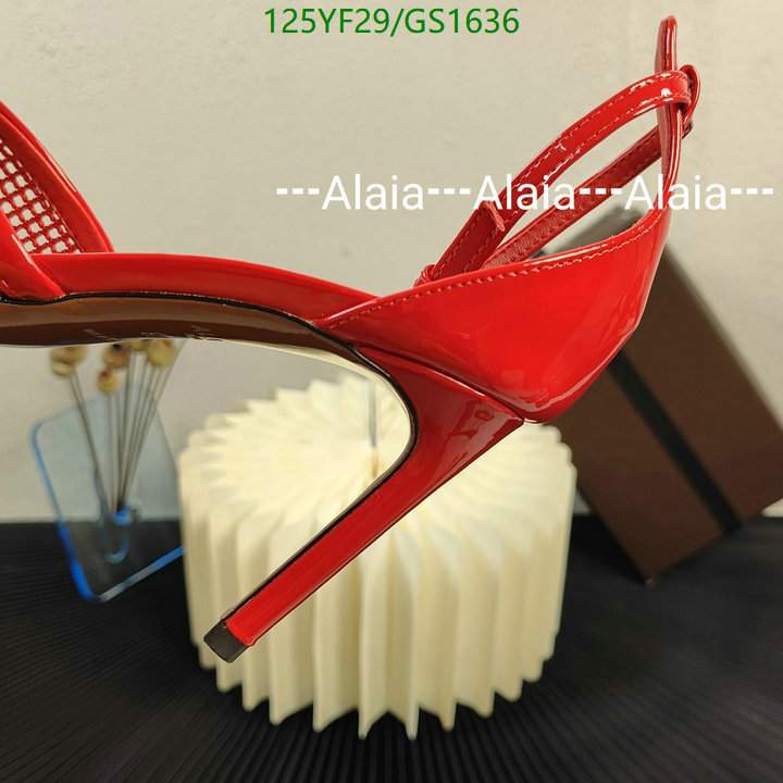 Women Shoes-ALAIA Code: GC1636 $: 125USD