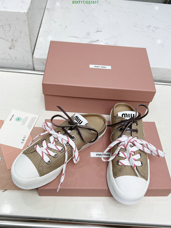 Women Shoes-Miu Miu Code: GS1617 $: 85USD