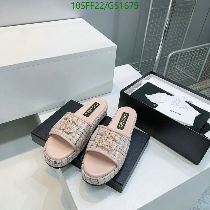 Women Shoes-Chanel Code: GS1679 $: 105USD