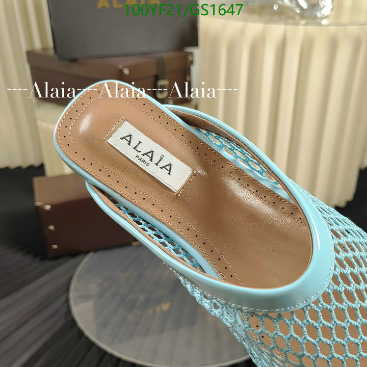 Women Shoes-ALAIA Code: GC1647 $: 100USD