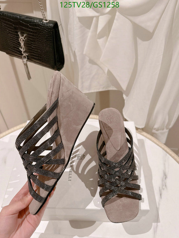 Women Shoes-Brunello Cucinelli Code: GS1258 $: 125USD