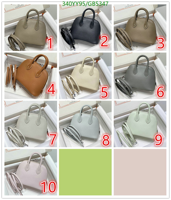 Hermes Bag-(Mirror)-Handbag- Code: GB5347 $: 340USD