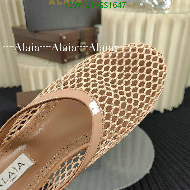 Women Shoes-ALAIA Code: GC1647 $: 100USD