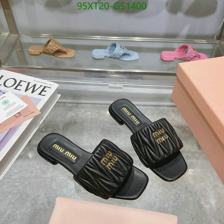 Women Shoes-Miu Miu Code: GS1400 $: 95USD