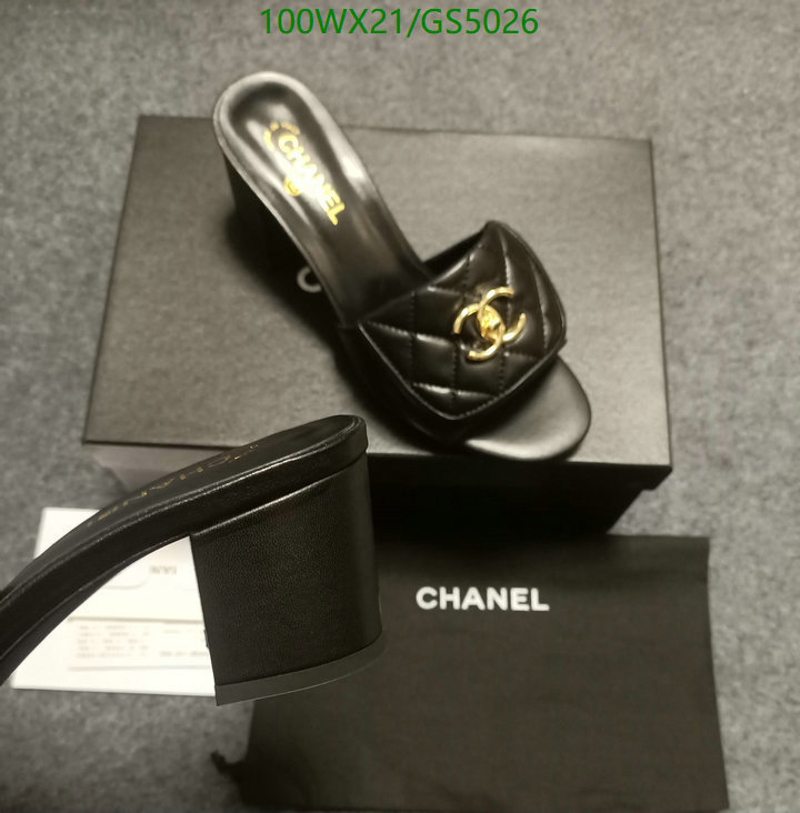 Women Shoes-Chanel Code: GS5026 $: 100USD
