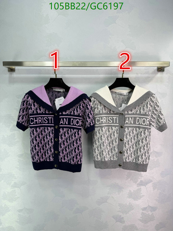 Clothing-Dior Code: GC6197 $: 105USD