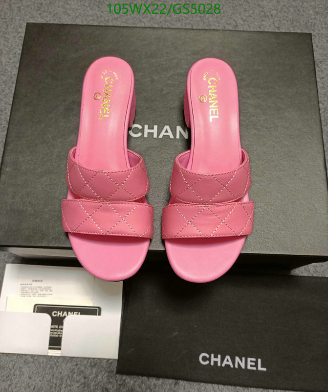 Women Shoes-Chanel Code: GS5028 $: 105USD