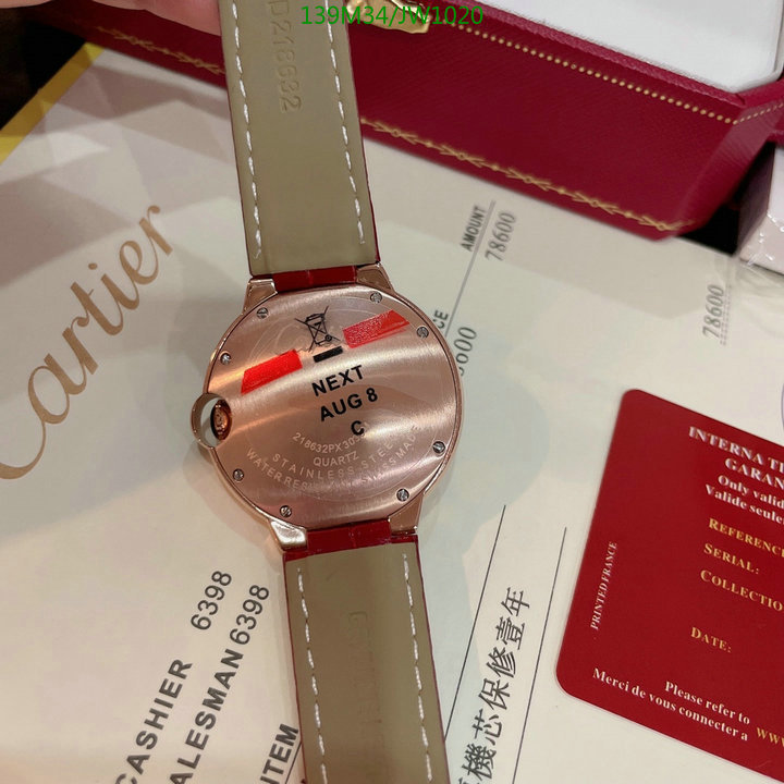 Watch-4A Quality-Cartier Code: JW1020 $: 139USD