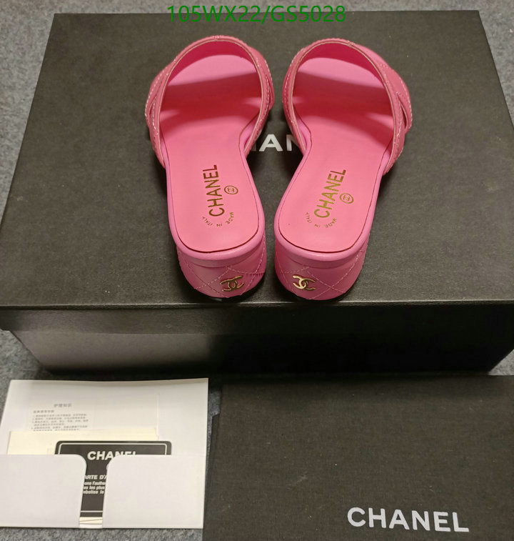 Women Shoes-Chanel Code: GS5028 $: 105USD
