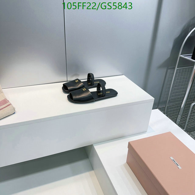 Women Shoes-Miu Miu Code: GS5843 $: 105USD