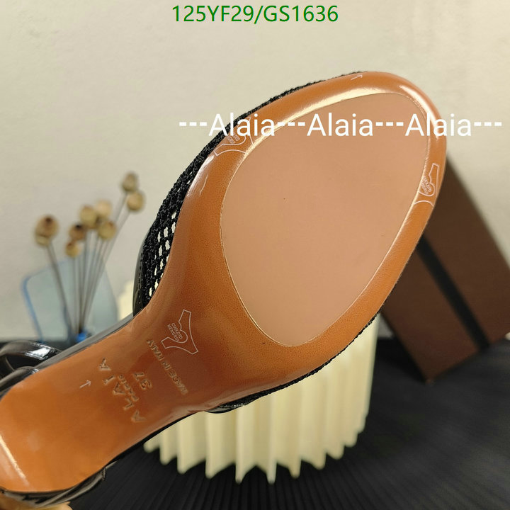 Women Shoes-ALAIA Code: GC1636 $: 125USD