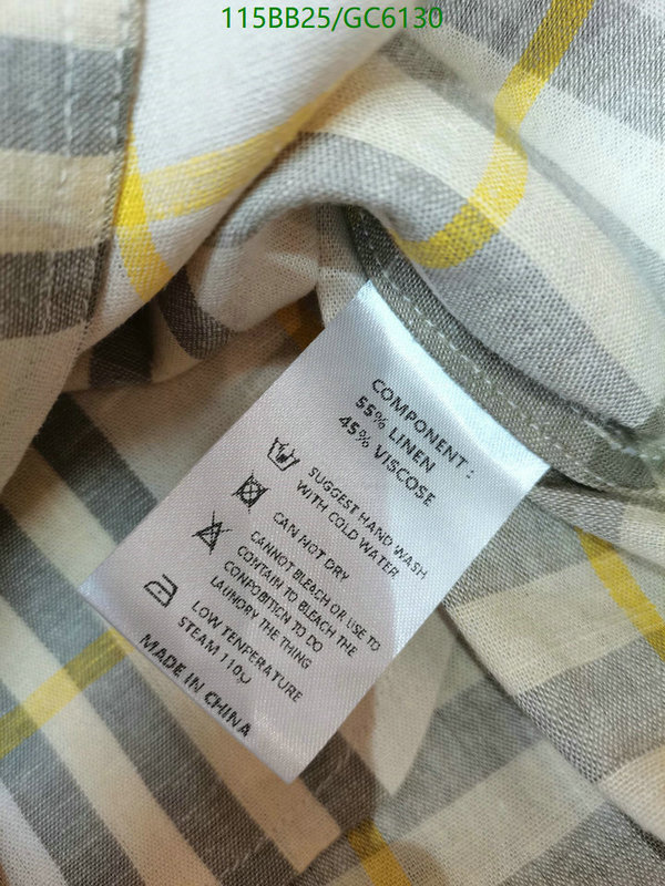 Clothing-Burberry Code: GC6130 $: 115USD