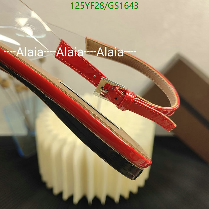 Women Shoes-ALAIA Code: GS1643 $: 125USD