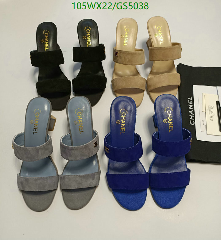 Women Shoes-Chanel Code: GS5038 $: 105USD