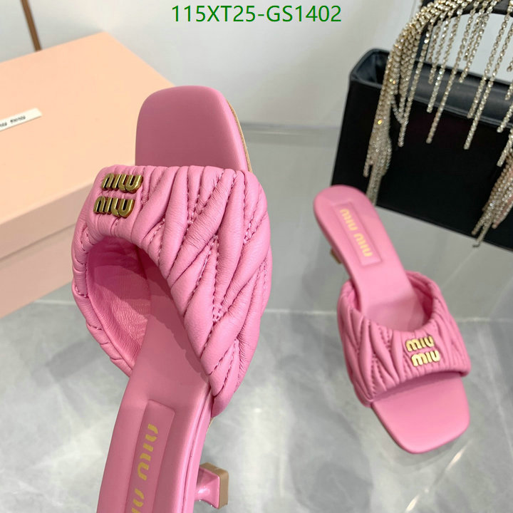 Women Shoes-Miu Miu Code: GS1402 $: 115USD