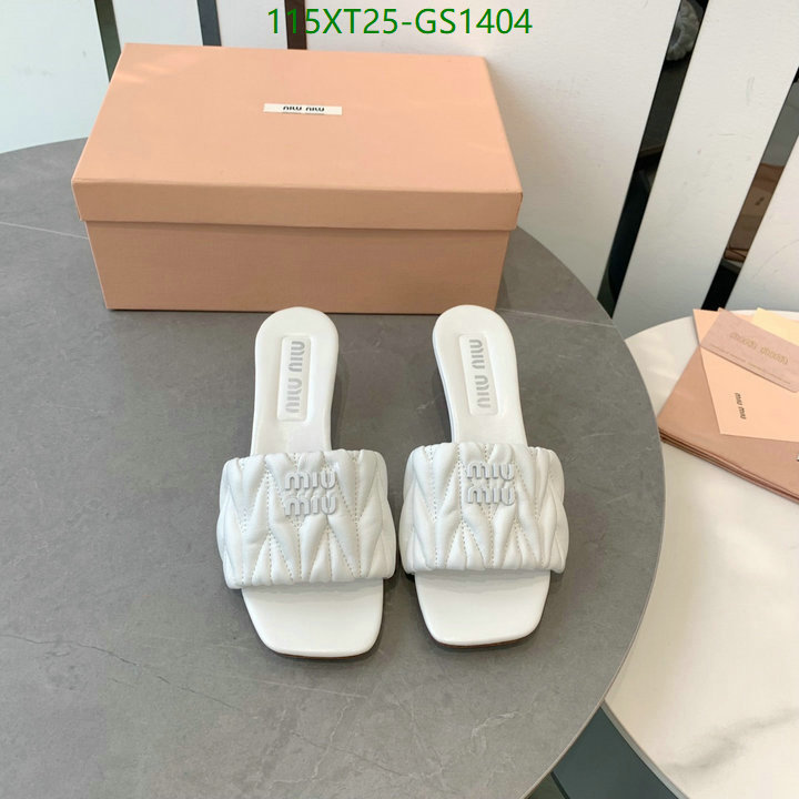 Women Shoes-Miu Miu Code: GS1404 $: 115USD