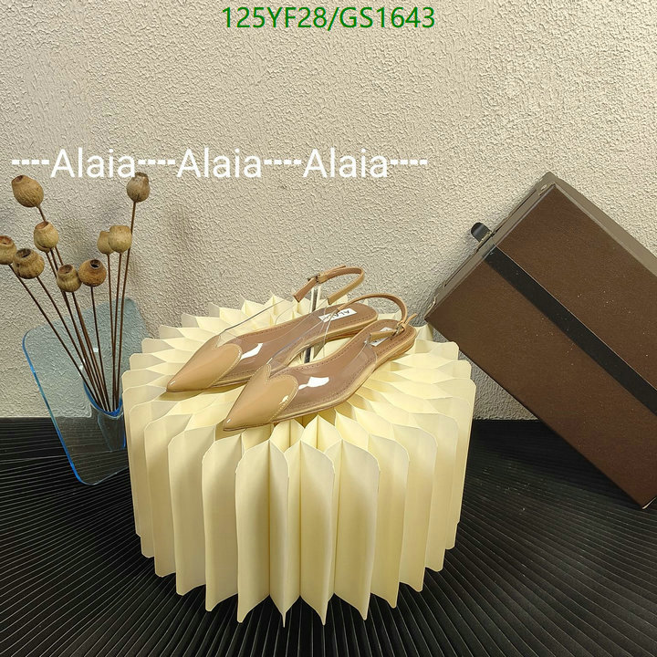 Women Shoes-ALAIA Code: GS1643 $: 125USD