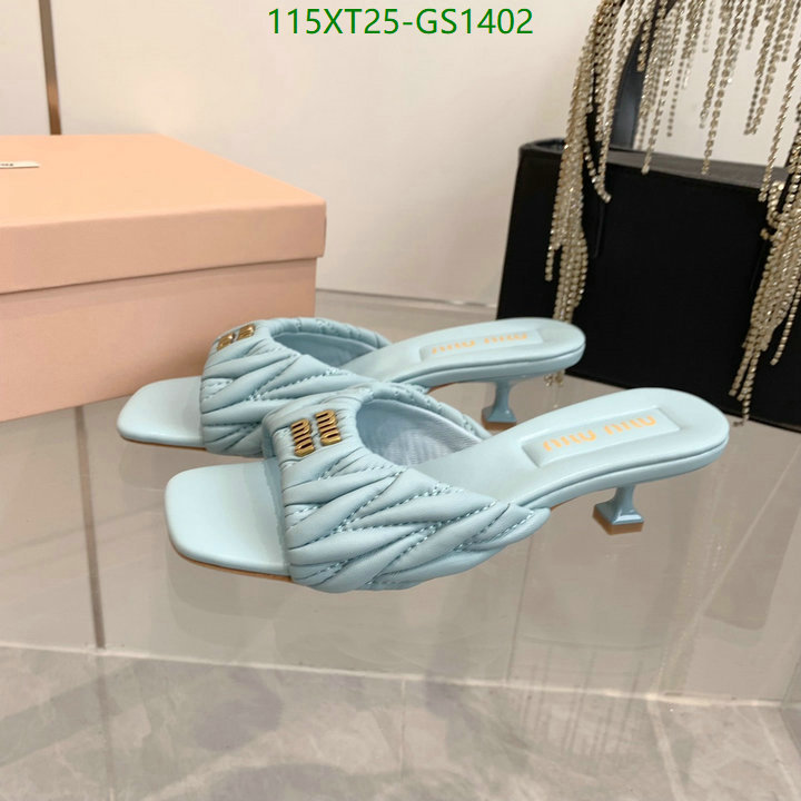 Women Shoes-Miu Miu Code: GS1402 $: 115USD