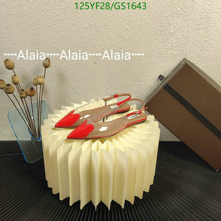 Women Shoes-ALAIA Code: GS1643 $: 125USD